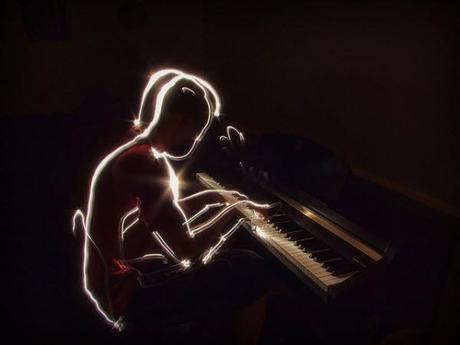 ghost performer collection d'images de light painting