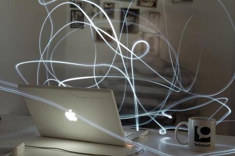 working late collection d'images de light painting
