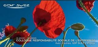 La Responsabilité Sociale de l'Entreprise au coeur du colloque de la Délégation Régionale Alsace de GDF SUEZ