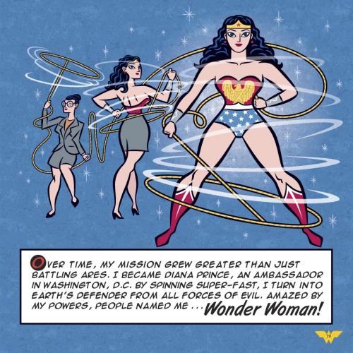 Le petit Wonder Woman illustré
