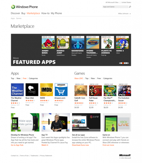 4885.web marketplace landing page final 05262011 0F773630 471x540 Une version web pour le Windows Phone Marketplace