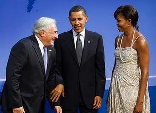 Obama tente de calmer DSK...