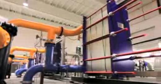 Google - data center - échangeru thermique eau de mer