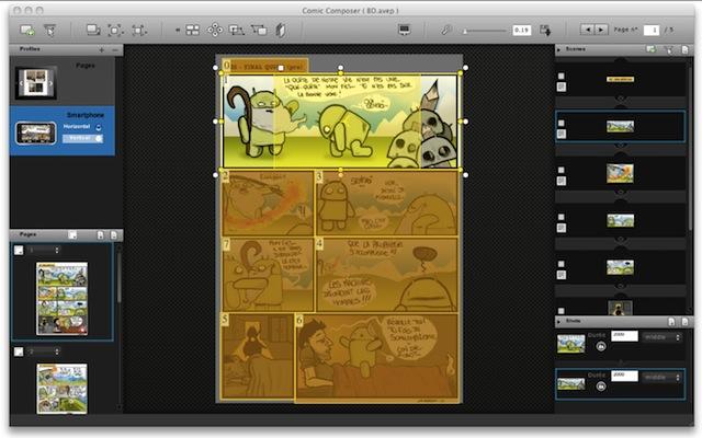 Comic Composer : Aquafadas s’attaque à l’édition de BD numériques