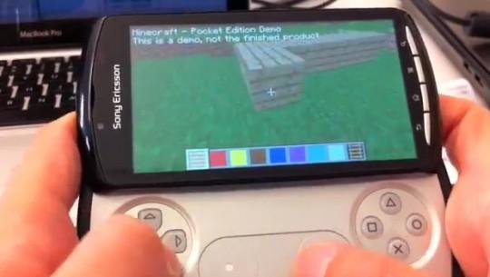 minecraft1 540x305 Minecraft pour le Xperia Play !