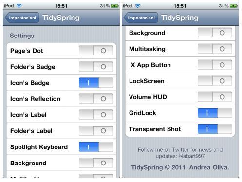 TidySpring, pour l'économie de la batterie de votre iPhone...