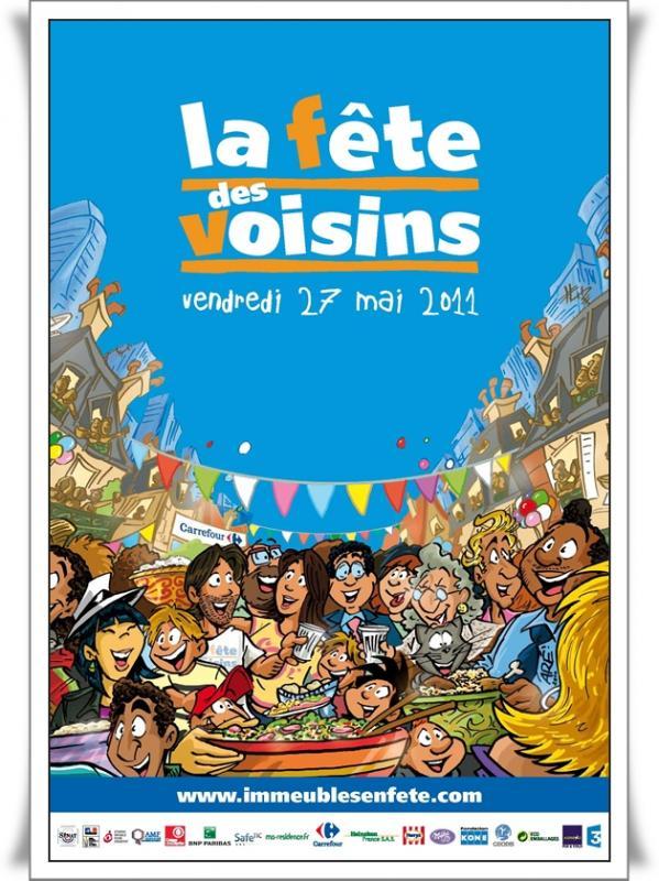 On prépare la fête des voisins, 27 mai 2011