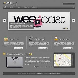 Créer une maquette de site internet web 2.0 avec Photoshop CS5
