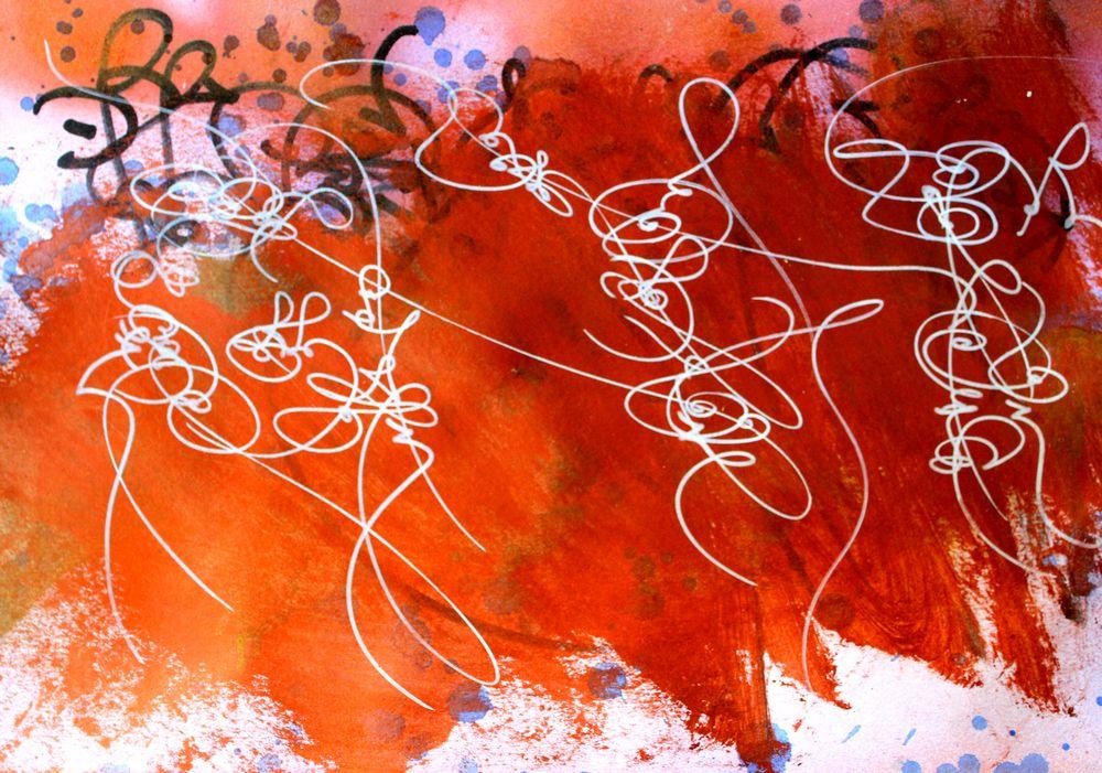 Abstraction lyrique et Graffiti palimpseste