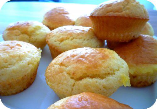 Muffins à la crème de citron (ou confiture)