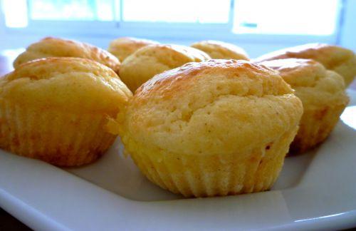 Muffins à la crème de citron (ou confiture)