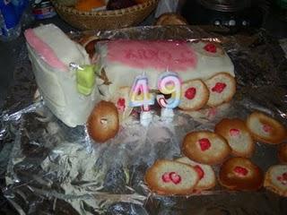 Camion d'anniversaire de mon papa