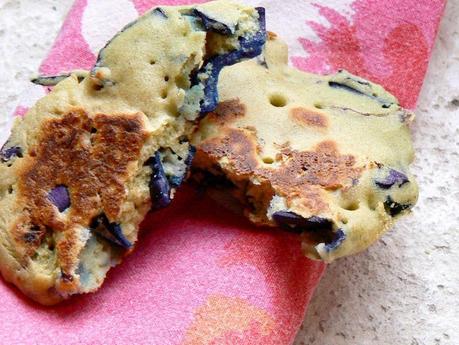 Galette de maïs chou rouge pruneau Galette mais chou rouge 2