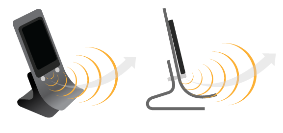 Le support WaveCradle pour iPhone a un truc en plus...