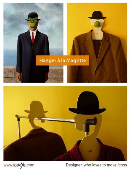 Une penderie à la Magritte
