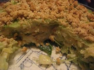 Gratin de chou comme des lasagnes