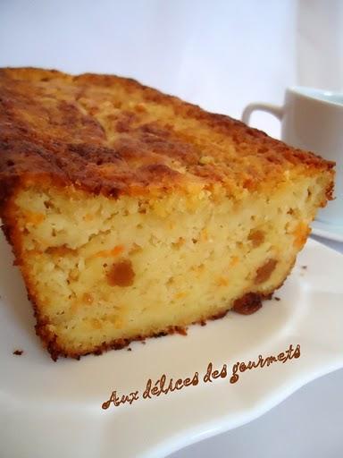 CAKE AUX POMMES, CAROTTES ET AMANDES