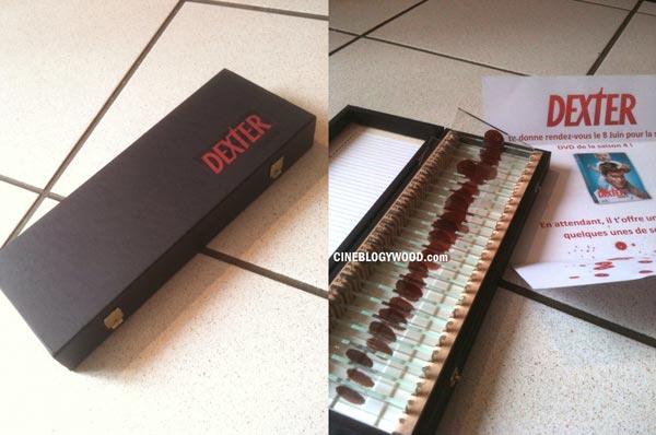 Dexter : la boîte d'échantillons sanguins collector