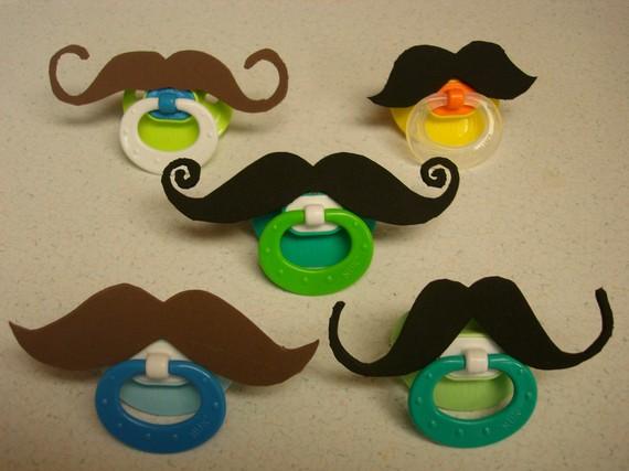Mustache Pacifier NEW COLORS