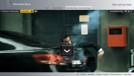 30 mercedes 03 500x286 Drive & Seek, un film interactif pour Mercedes et sa Classe C Coupé