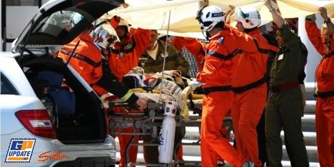 Pérez accidenté à Monaco (4)