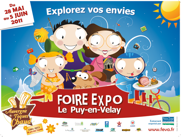 Jusqu’à dimanche, c’est la Foire Expo au Puy-en-Velay