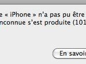 [iTunes] veulent dire toutes erreurs…