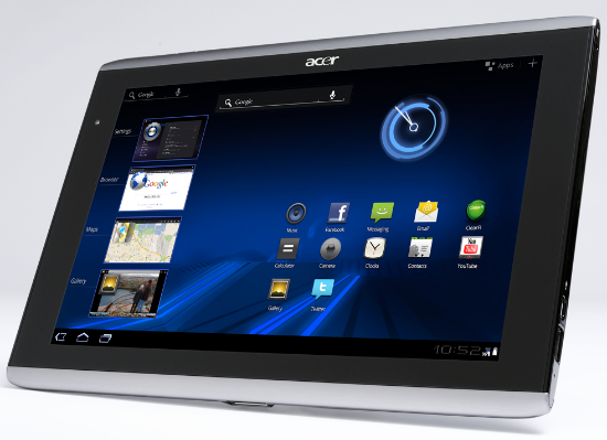 Acer Iconia A500, une nouvelle mise à jour OTA