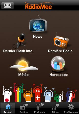 RadioMee : toutes les radios du monde en un clic : App. Gratuites pour iPhone, iPod !
