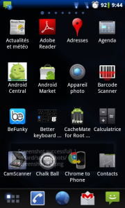Android 3.0 sur Nexus S, ou tout autre téléphone Android