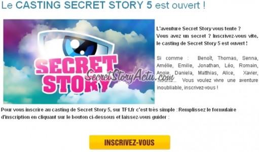 Dernier Jour d’inscription pour Secret Story 5 !