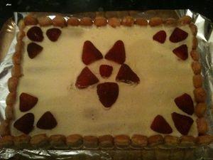 LES VOTES SONT OUVERS Tiramisu aux fraise (A table !!! C'est moi qui cuisine...)