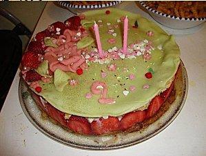 LES VOTES SONT OUVERS Fraisier à la mascarpone (Le monde de Oum-Linah)