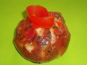 Tomate mozzarella déstructurée
