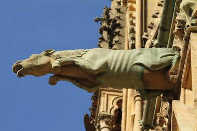 Gargouilles et autres délices sur la cathédrale de Metz