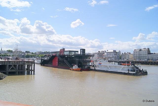 La Nautilus Barge restaurant Nantes