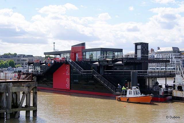 La Nautilus Barge restaurant Nantes