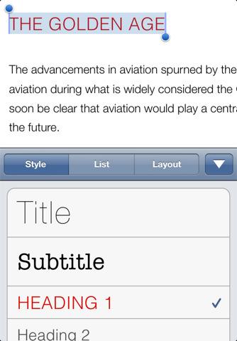 [iTunes] iWork Disponible sur iPhone et iPod Touch