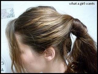 Tuto coiffure: Queue de cheval asymétrique