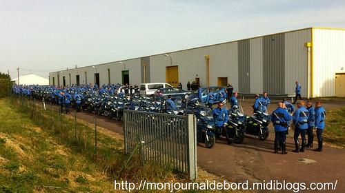 Motards Gendarmerie - G8 Deauville 2011
