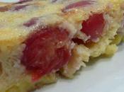 Clafoutis cerises fromage blanc