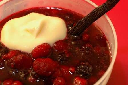 wok aux fruits rouges