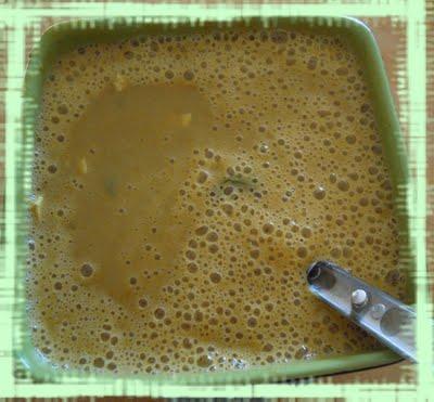 Velouté DUKAN courgette,miso,tofu,tomate,wakamé