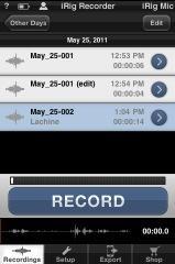 Test du «iRig Mic» Test du «iRig Mic»