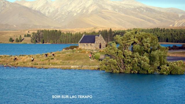 Lac Tekapo et Christchurch