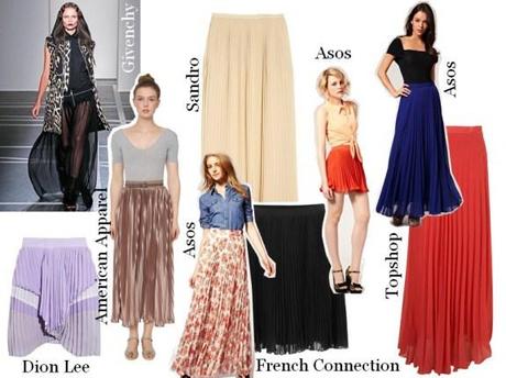 Selection Pleat Skirts
