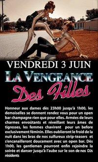 LA VENGEANCE DES FILLES @ FABRICK - GRATUIT POUR LES FILLES