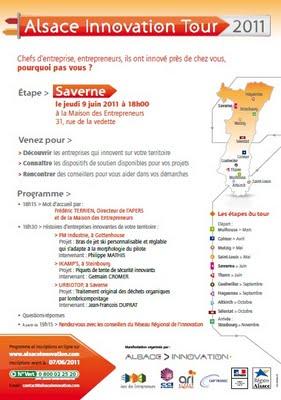 Saverne accueille le 9 juin la 5ème étape de l'Alsace Innovation Tour