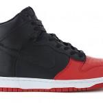 nike dunk high blk red perf 05 150x150 Nike Dunk High Black Sport Red White 