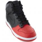nike dunk high blk red perf 06 150x150 Nike Dunk High Black Sport Red White 